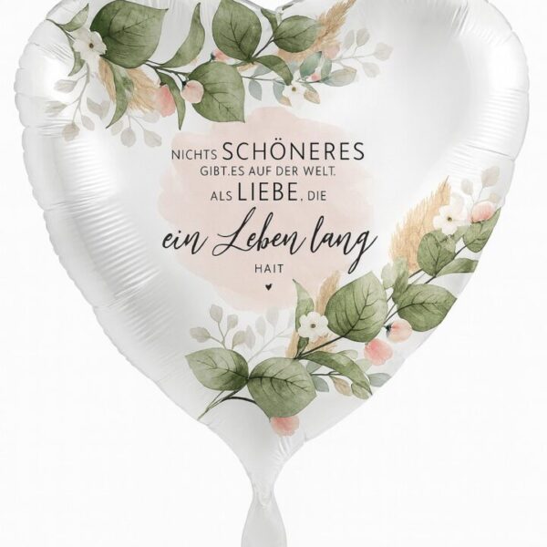 liebe die ein leben lang haelt 71cm ballon ballonwerk