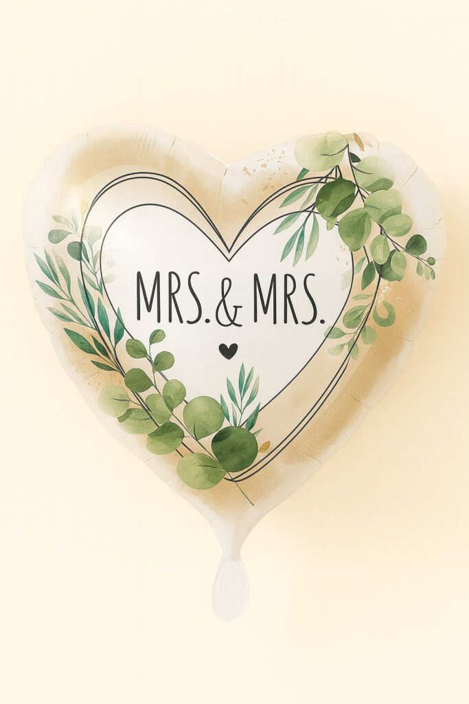 mrs mrs 43cm ballon partydeko ballonwerk 6