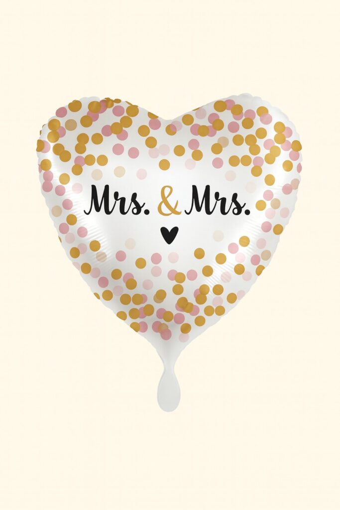 mrs mrs 43cm ballon partydeko ballonwerk