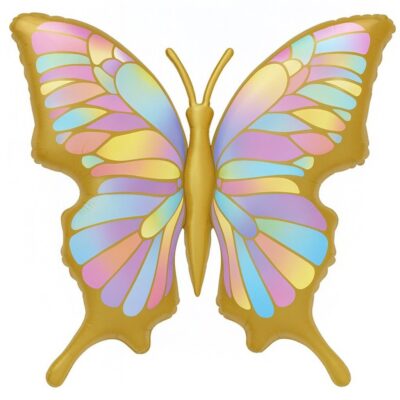 opal schmetterling 61cm geburtstagsdeko partydekoration ballonwerk