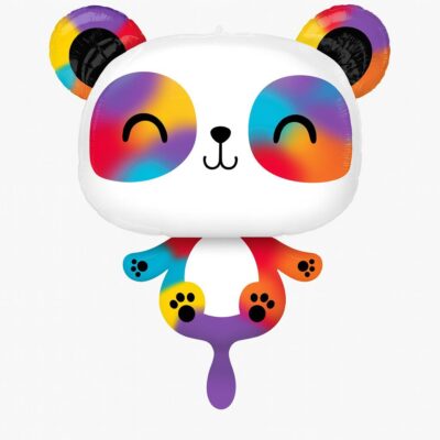 panda 60cm ballon suesse partydekoration ballonwerk