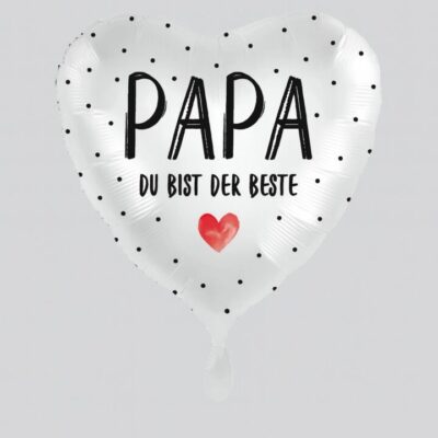 papa du bist der beste 43cm ballon feier ballonwerk