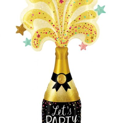 party champagner 170cm xxl ballon feier ballonwerk