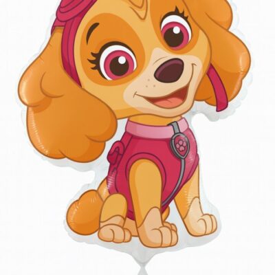 paw patrol skye 61cm ballon kindergeburtstag ballonwerk