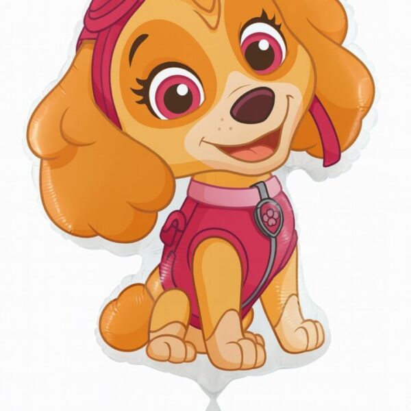 paw patrol skye 61cm ballon kindergeburtstag ballonwerk