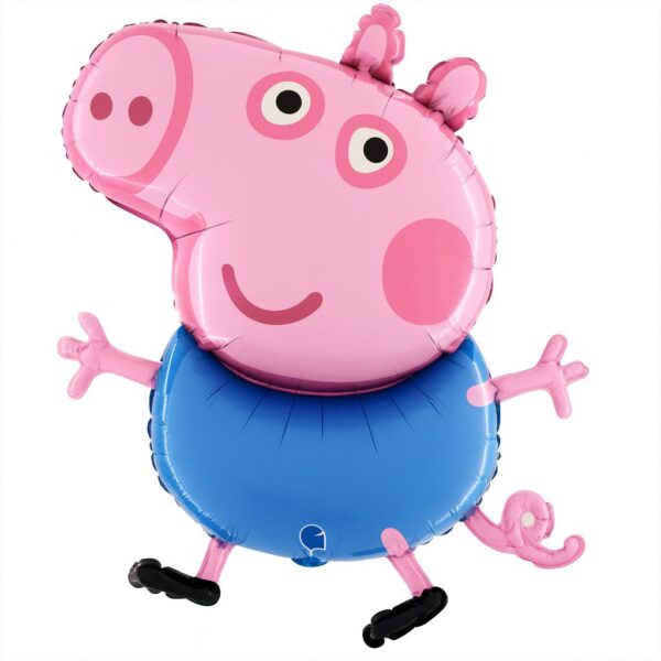 peppa pig george 76cm kinderparty deko ballonwerk
