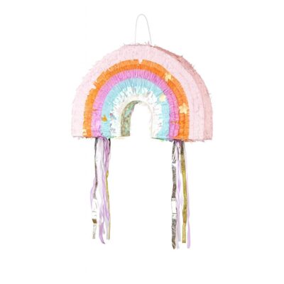 pinata regenbogen faltbar 50x33x10cm partydeko