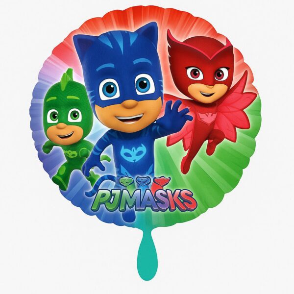 pj masks 43cm ballon geburtstagsdeko ballonwerk