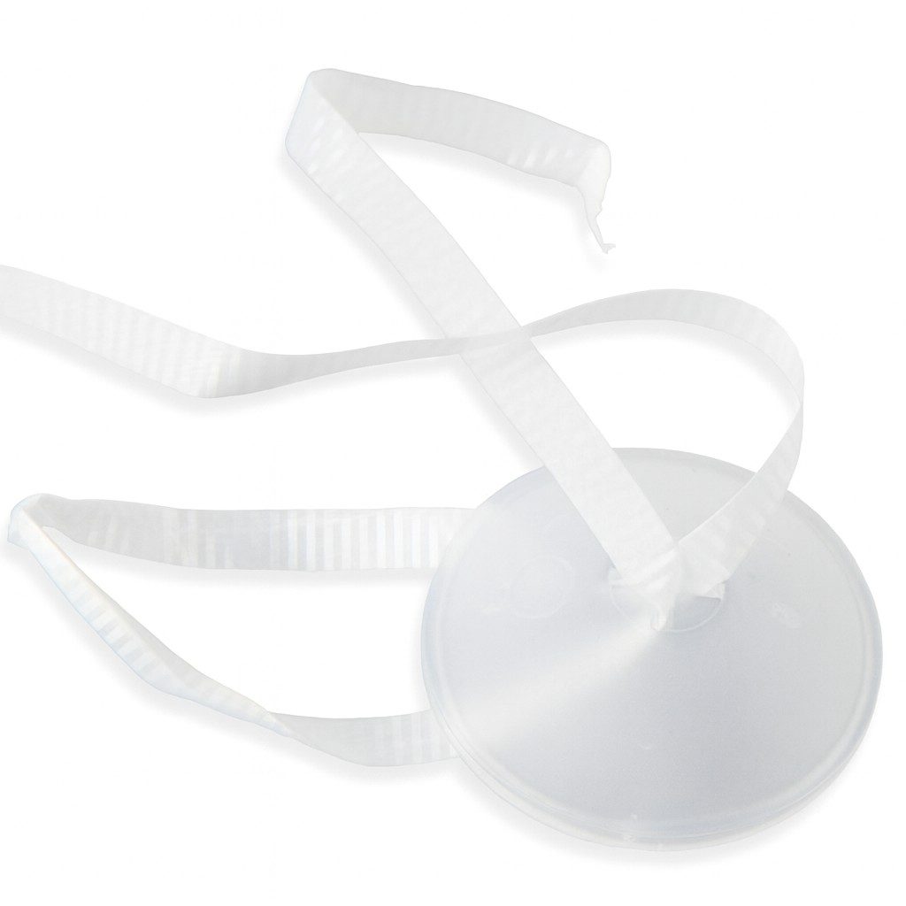 polybänder 16inch latexballons weiss 10stk ballonwerk