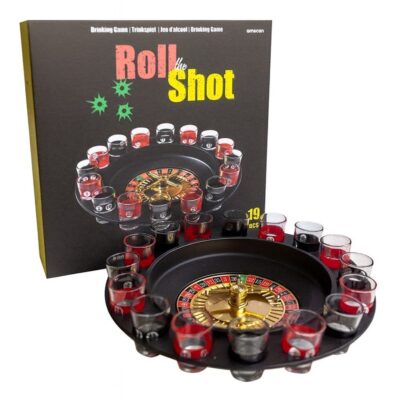 roll the shot glaeser set 16pcs partyartikel