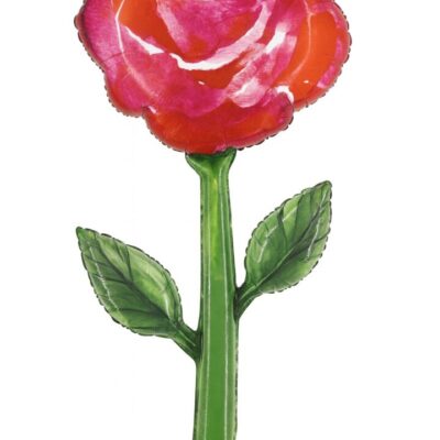 rose 170cm ballon deko party feier ballonwerk
