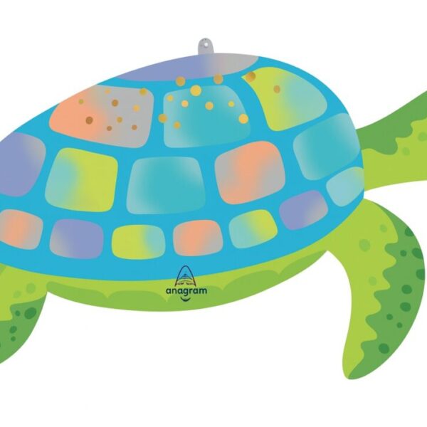 schildkroete maritime partydekoration 96cm ballonwerk