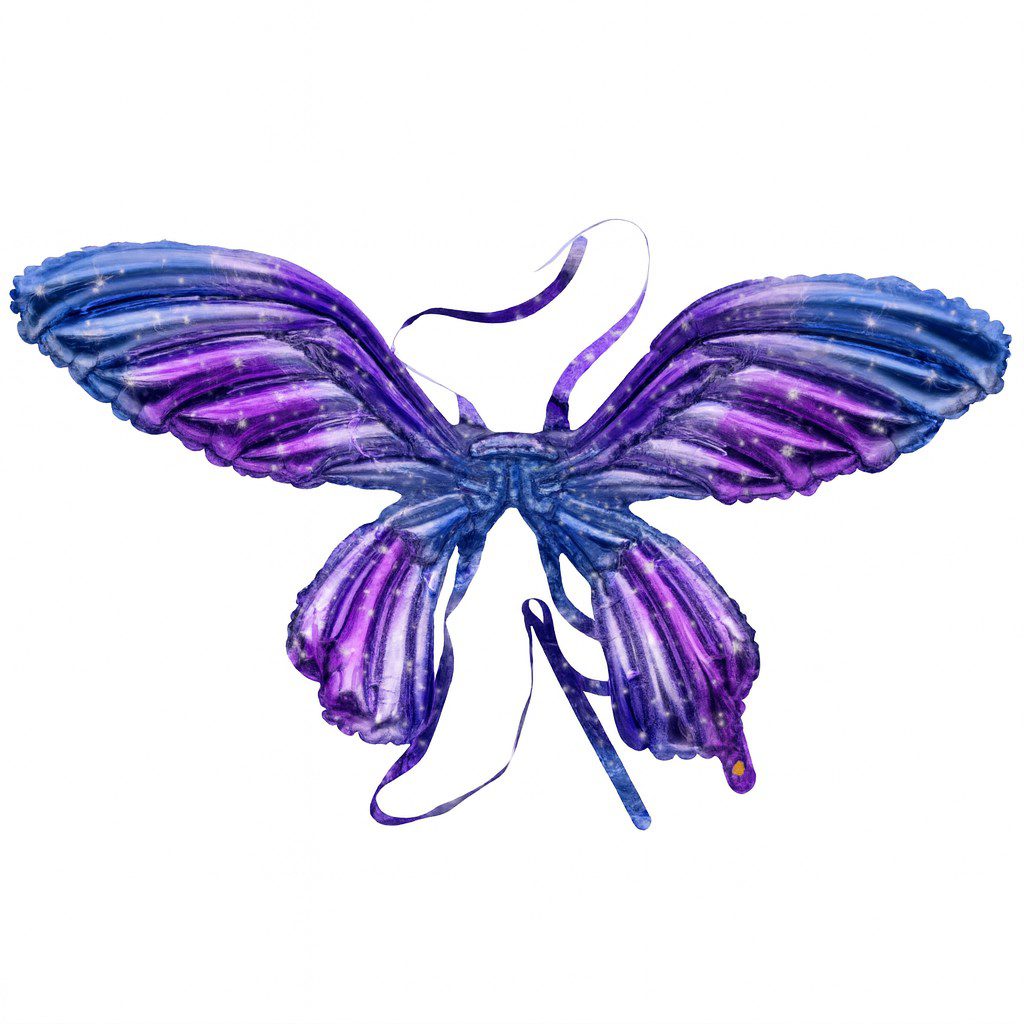 schmetterlingsfluegel 91cm ballon deko party ballonwerk
