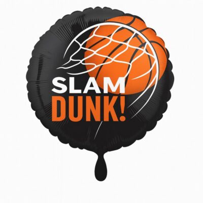 slam dunk basketball ballon 43cm sportliche partydeko feierhighlight