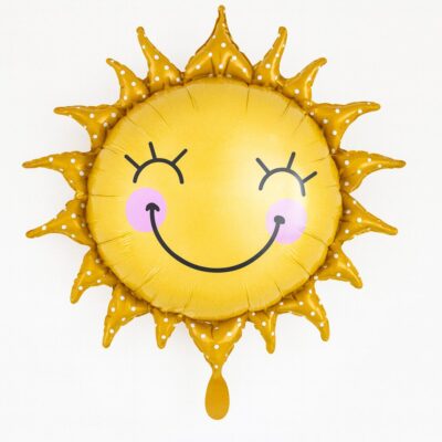 sonne ballon 74cm strahlende partydeko sommerhighlight