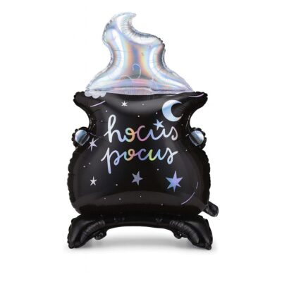 stehender hexenkessel ballon partydeko ballonwerk