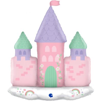 stehendes magisches schloss 76cm ballon ballonwerk