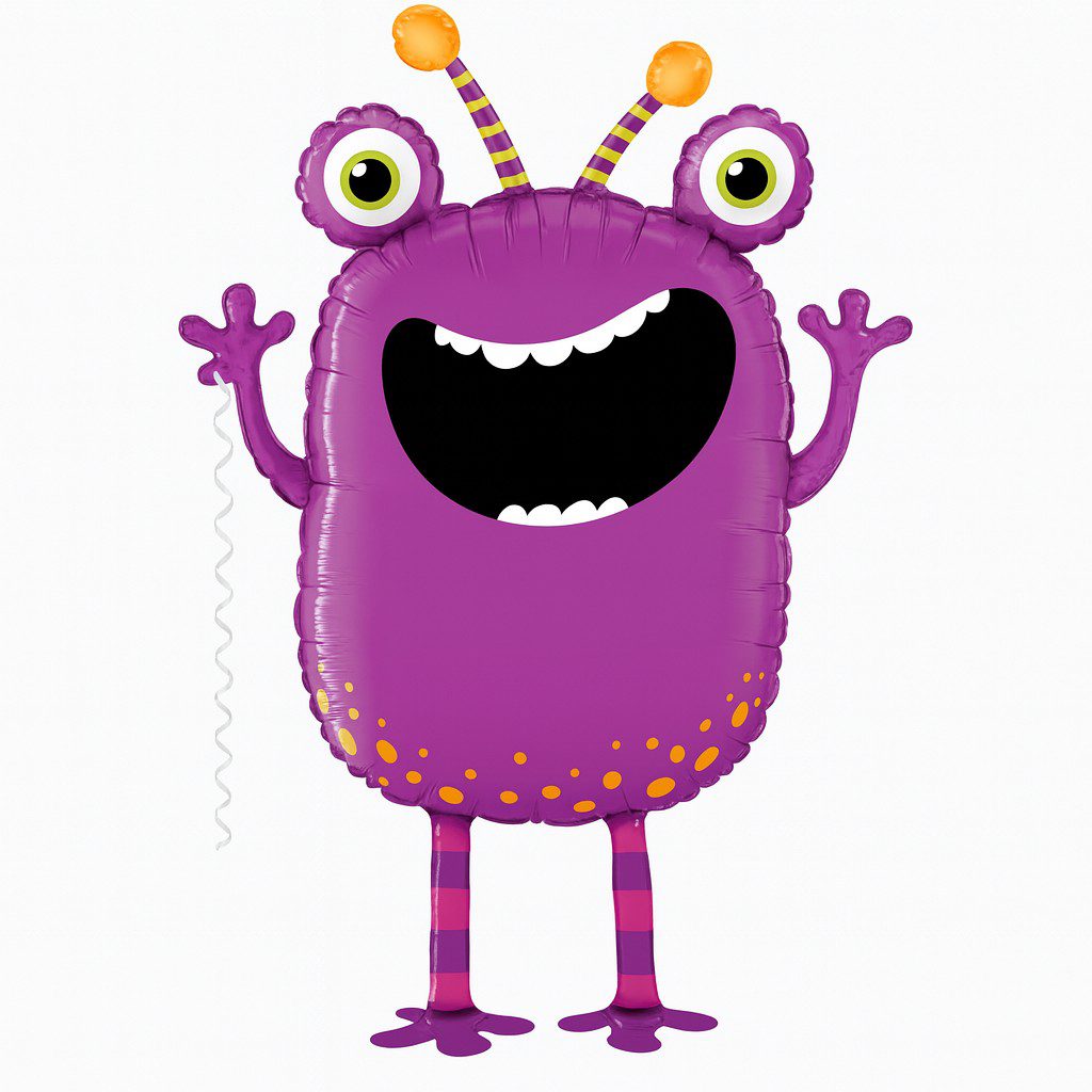 walking monster 66cm highlight ballon ballonwerk