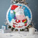 weihnachtseinhorn ballon ballonwerk