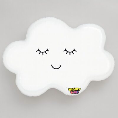 weisse wolke 61cm geburtstagsdeko partydekoration ballonwerk