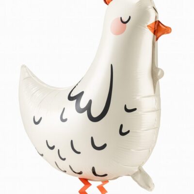 weisses huhn 60cm highlight ballon deko ballonwerk
