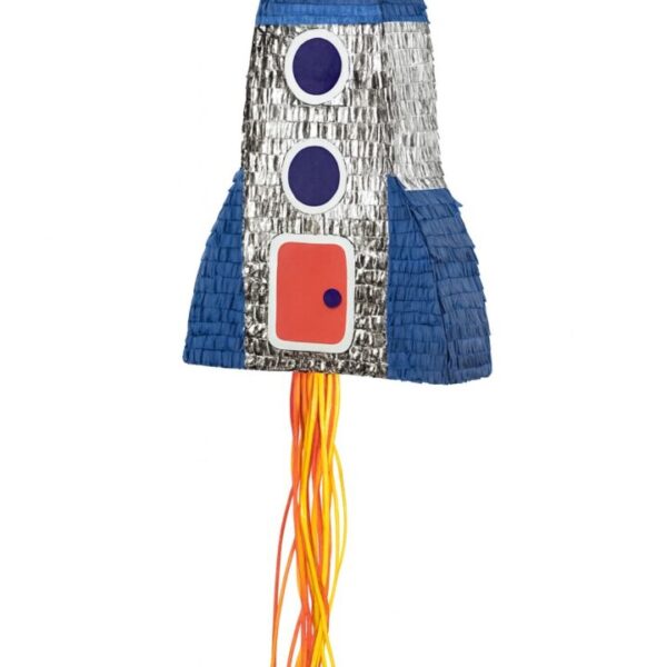 weltall party raketen zieh pinata kindergeburtstag weltraum ballonwerk