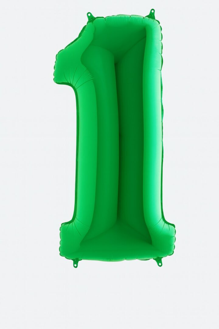 zahlenballon 102cm gruen glaenzend zahl 1 party dekoration ballonwerk zahlenballon 102cm gruen glaenzend zahl 1 party dekoration ballonwerk