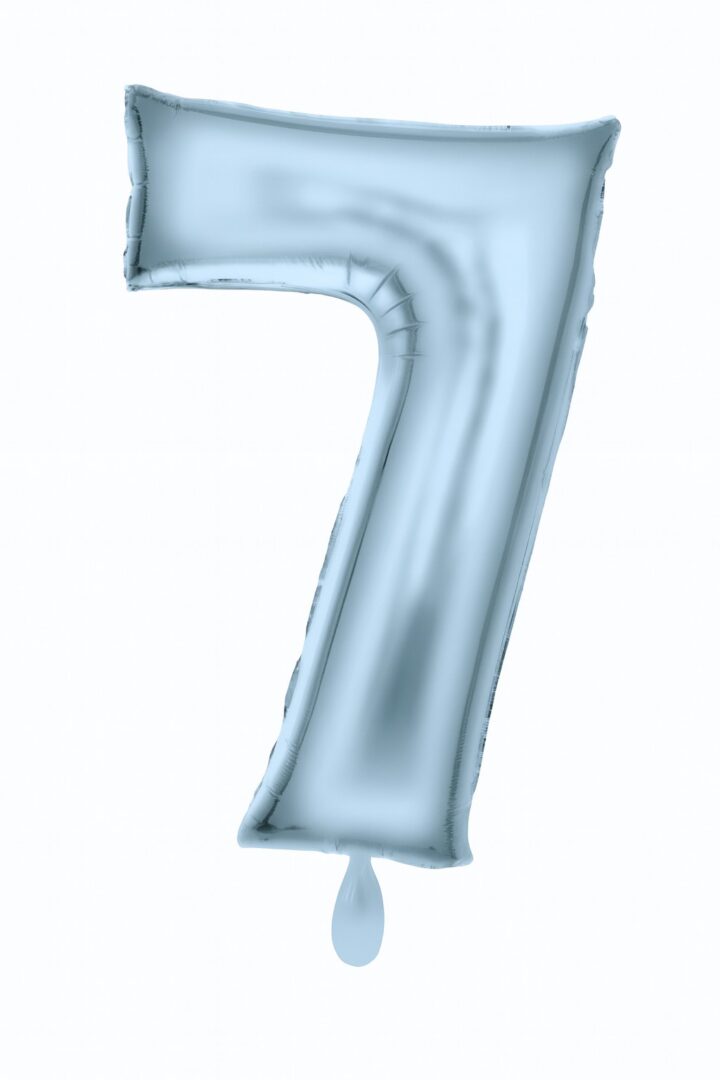 zahlenballon xl 86cm hellblau matt zahl 7 party dekoration ballonwerk zahlenballon xl 86cm hellblau matt zahl 7 party dekoration ballonwerk