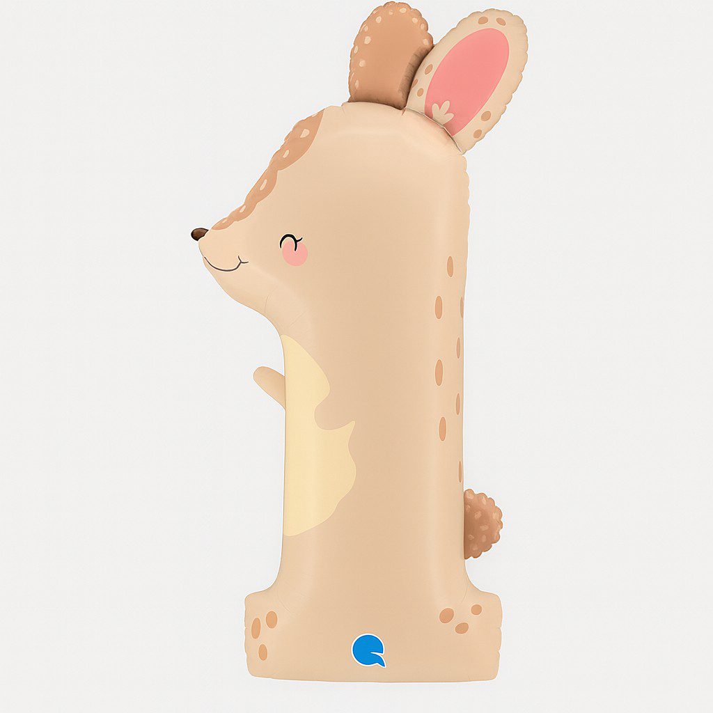 zahlenballon xxl 97cm zahl 1 hase tiermotiv partydeko ballonwerk zahlenballon xxl 97cm zahl 1 hase tiermotiv partydeko ballonwerk