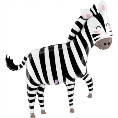 zebra ballon 127cm ballonwerk